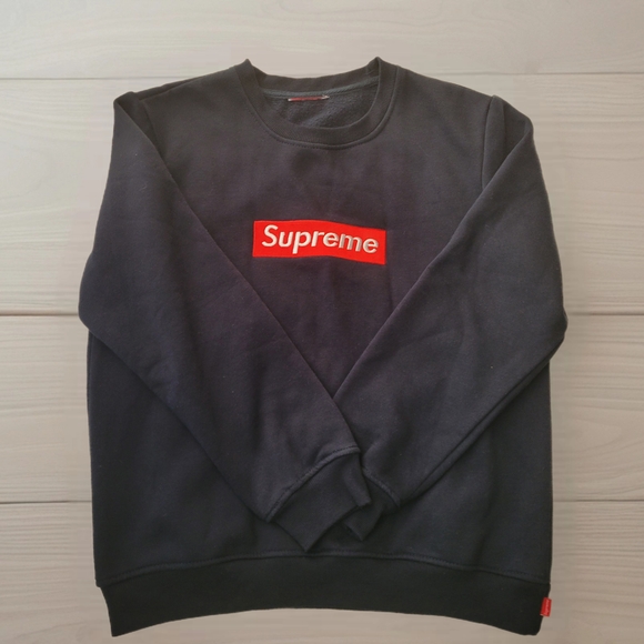 Supreme Box Logo Crewneck Sweater No Sz Tag